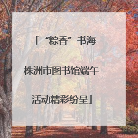 “粽香”书海 株洲市图书馆端午活动精彩纷呈