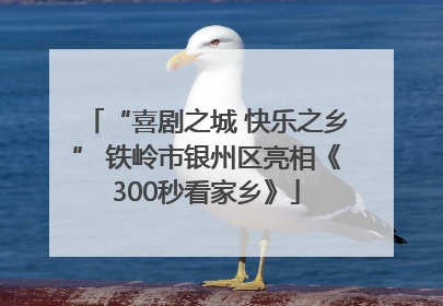 “喜剧之城 快乐之乡” 铁岭市银州区亮相《300秒看家乡》