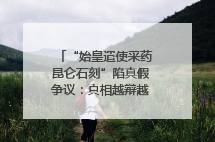 “始皇遣使采药昆仑石刻”陷真假争议：真相越辩越明｜新京报专栏