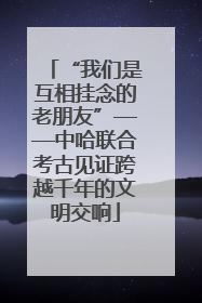“我们是互相挂念的老朋友”——中哈联合考古见证跨越千年的文明交响