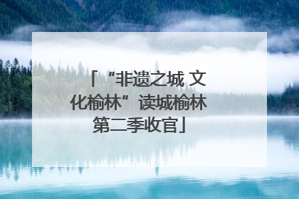 “非遗之城 文化榆林”读城榆林第二季收官