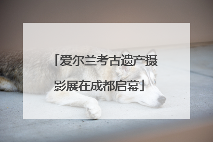 爱尔兰考古遗产摄影展在成都启幕