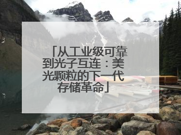 从工业级可靠到光子互连：美光颗粒的下一代存储革命