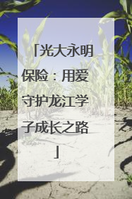 光大永明保险：用爱守护龙江学子成长之路