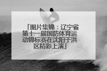 图片集锦：辽宁省第十一届国防体育运动锦标赛在沈阳于洪区精彩上演