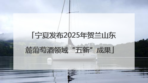 宁夏发布2025年贺兰山东麓葡萄酒领域“五新”成果