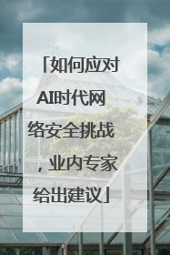 如何应对AI时代网络安全挑战，业内专家给出建议