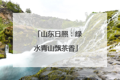 山东日照：绿水青山飘茶香