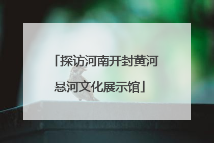 探访河南开封黄河悬河文化展示馆