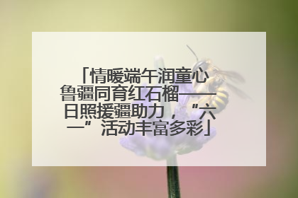 情暖端午润童心 鲁疆同育红石榴——日照援疆助力，“六一”活动丰富多彩
