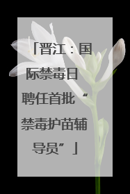 晋江：国际禁毒日 聘任首批“禁毒护苗辅导员”