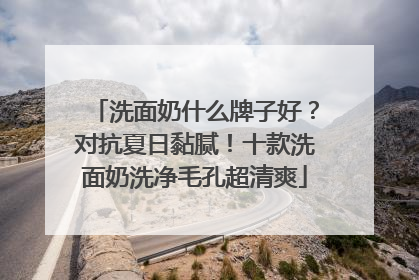 洗面奶什么牌子好？对抗夏日黏腻！十款洗面奶洗净毛孔超清爽