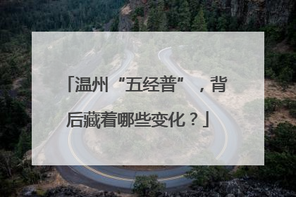 温州“五经普”，背后藏着哪些变化？