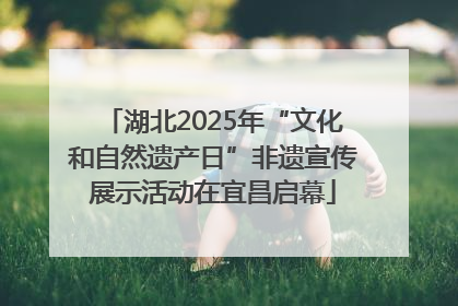 湖北2025年“文化和自然遗产日”非遗宣传展示活动在宜昌启幕