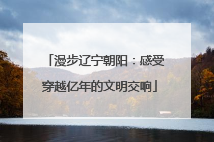 漫步辽宁朝阳：感受穿越亿年的文明交响
