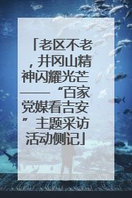 老区不老，井冈山精神闪耀光芒——“百家党媒看吉安”主题采访活动侧记