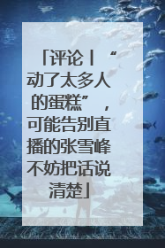 评论丨“动了太多人的蛋糕”，可能告别直播的张雪峰不妨把话说清楚