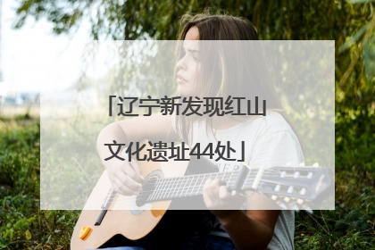 辽宁新发现红山文化遗址44处