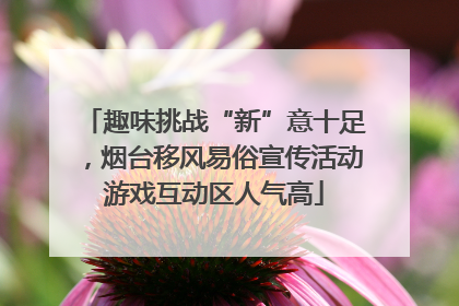 趣味挑战“新”意十足，烟台移风易俗宣传活动游戏互动区人气高