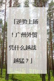 逆势上扬！广州外贸凭什么越战越猛？
