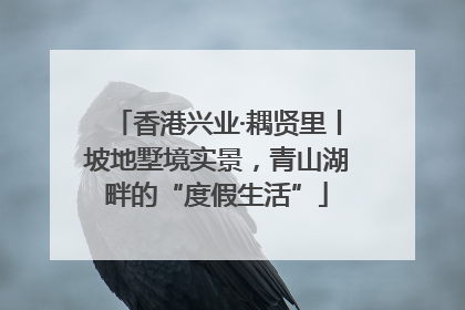 香港兴业·耦贤里丨坡地墅境实景，青山湖畔的“度假生活”