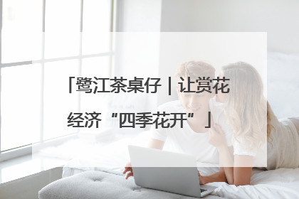 鹭江茶桌仔｜让赏花经济“四季花开”
