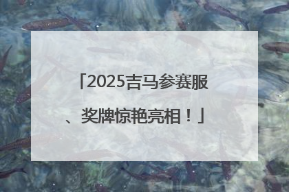 2025吉马参赛服、奖牌惊艳亮相！