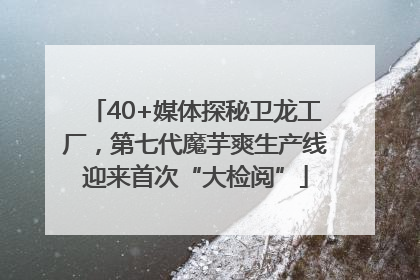 40+媒体探秘卫龙工厂，第七代魔芋爽生产线迎来首次“大检阅”