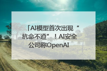 AI模型首次出现“抗命不遵”！AI安全公司称OpenAI o3模型出现异常